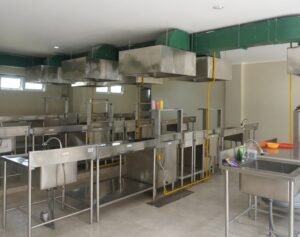 Dapur praktik OMNA International College Bangli